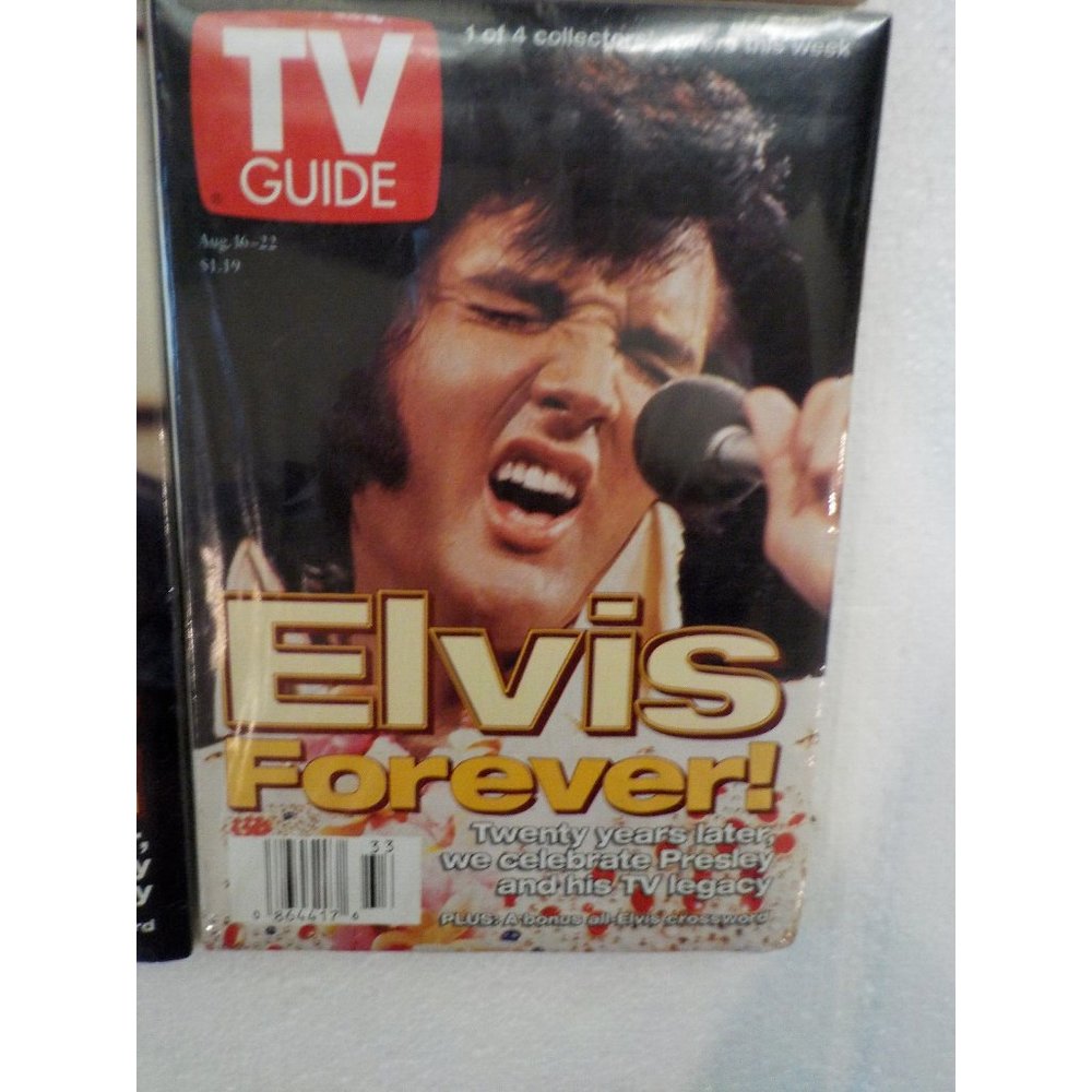 ELVIS PRESLEY Aug 16-22, 1997 TV GUIDE Collector Editions Complete Set of 4 - Picture 5 of 7